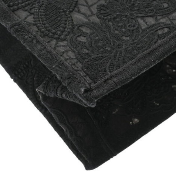 CHRISTIAN DIOR Book Tote Large Black Handbag Un - Picture 5 of 12